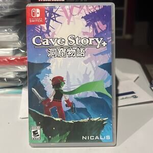 CAVE Story Nintendo Switch Complete Cib W/ Soundtrack with Red Bag